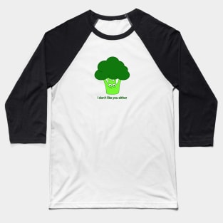 angry broccoli Baseball T-Shirt